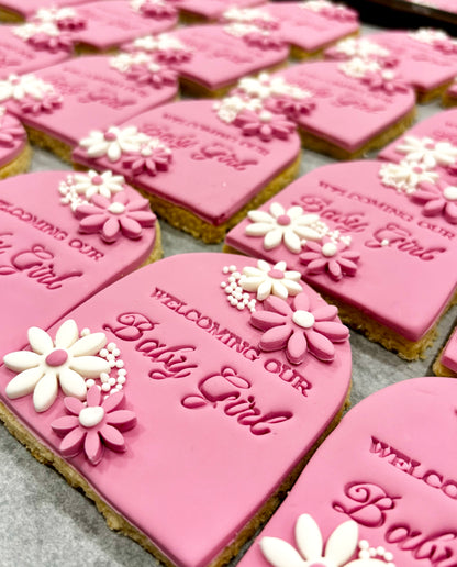 Baby Girl Cookies