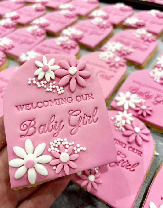 Baby Girl Cookies